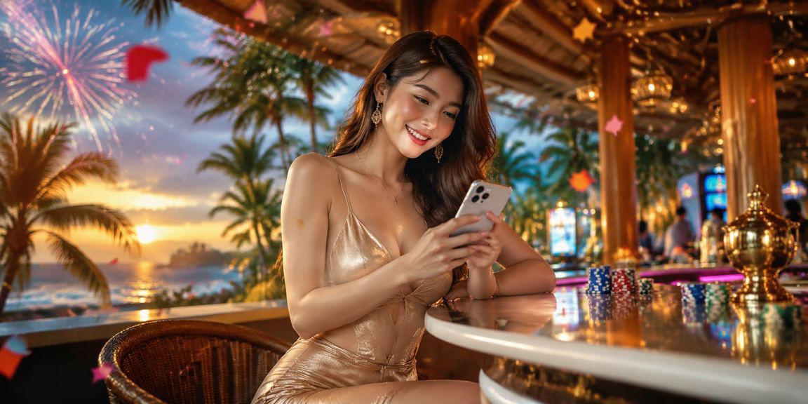 Người dùng trải nghiệm casino trên điện thoại di động tại lễ hội Ninh Bình